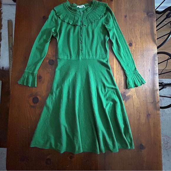 Boden Green Midi Dress - Picture 12 of 16
